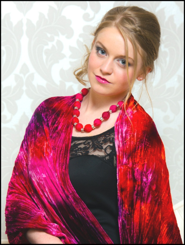 Single and Multi Dyed Silk Velvet