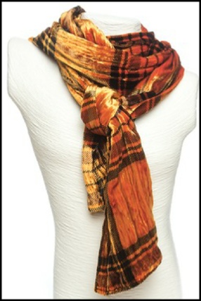 Celtic Interlace Large Tartan Scarf Ring